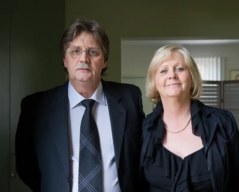 Marcel Gabriels et Jacqueline Mangon